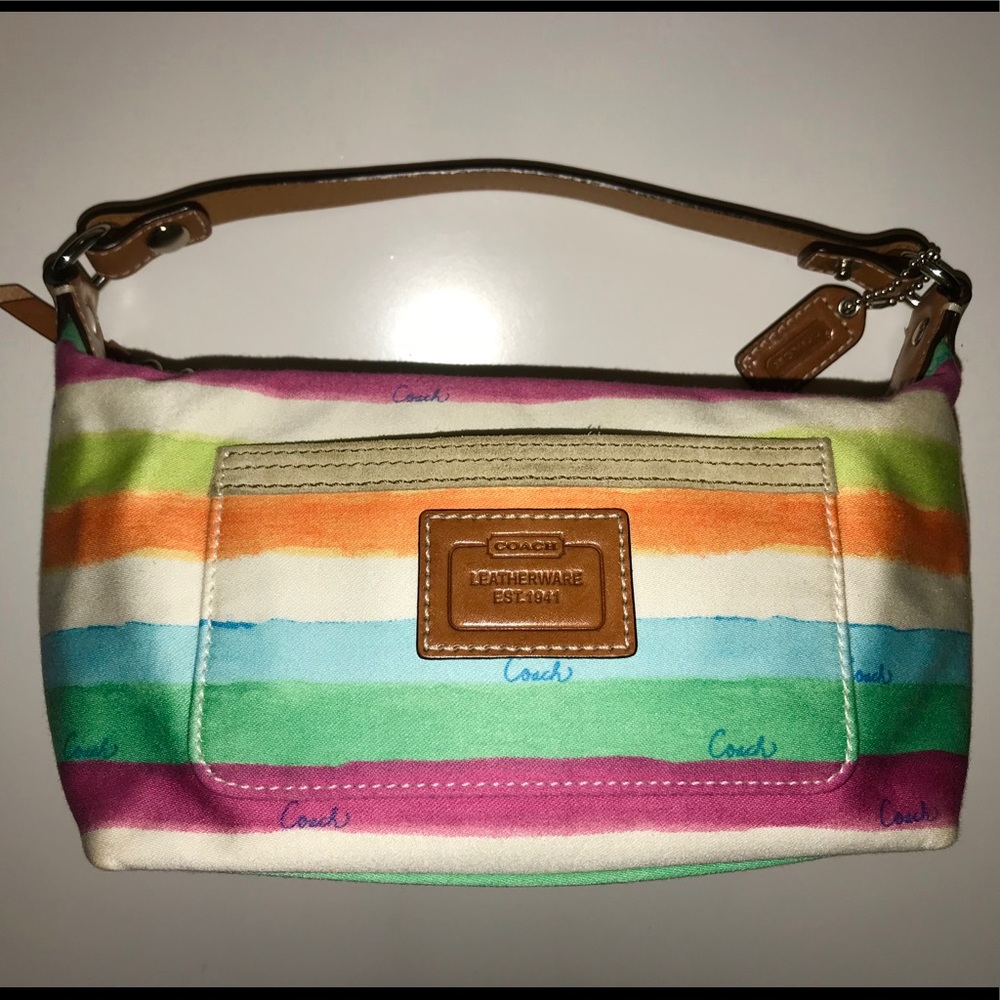 Multi-Color Coach Mini Bag